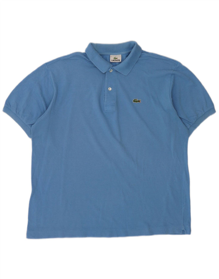Polo da uomo Lacoste taglia 5 grande in cotone blu