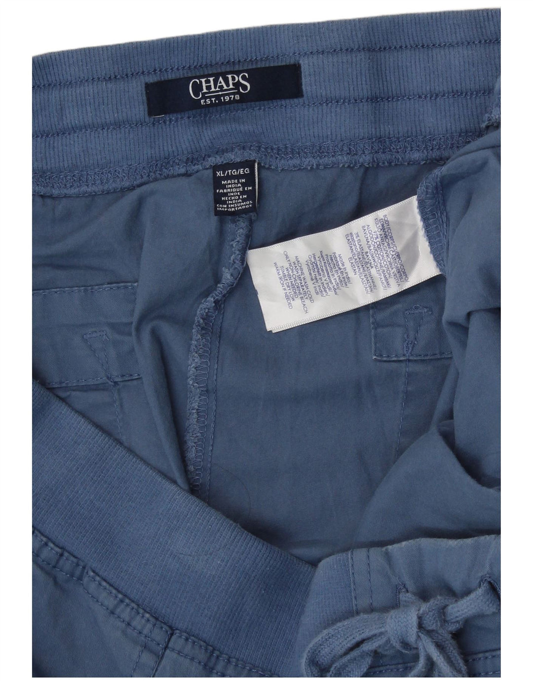 Pantaloni da tuta Capri da donna Chaps UK 18 XL Cotone blu