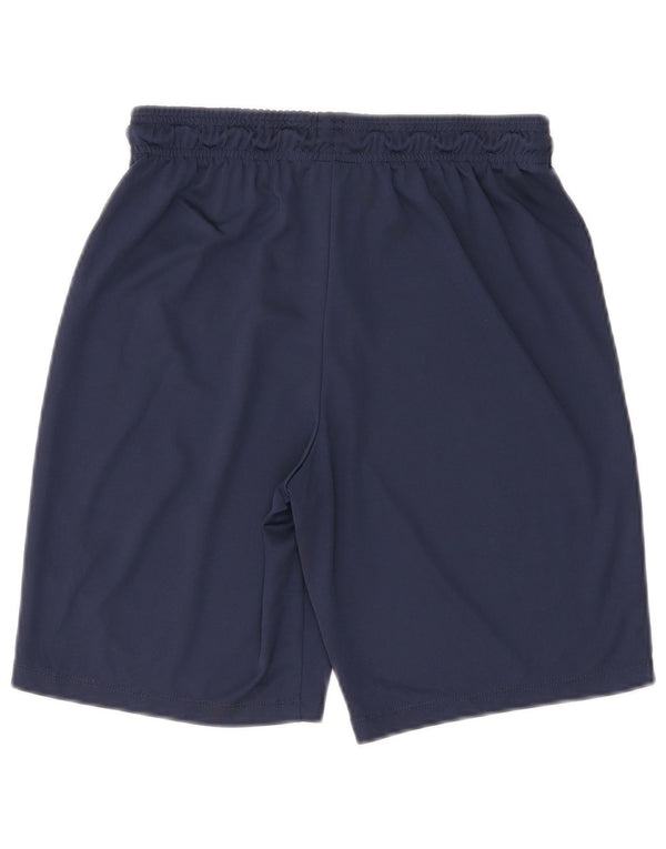 Pantaloncini sportivi Nike da uomo piccoli in poliestere blu navy