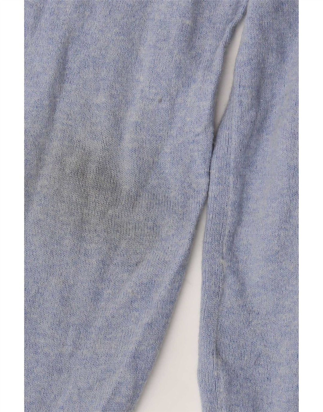 Maglione maglione con scollo a V da donna Levi's UK 16 grande cotone blu