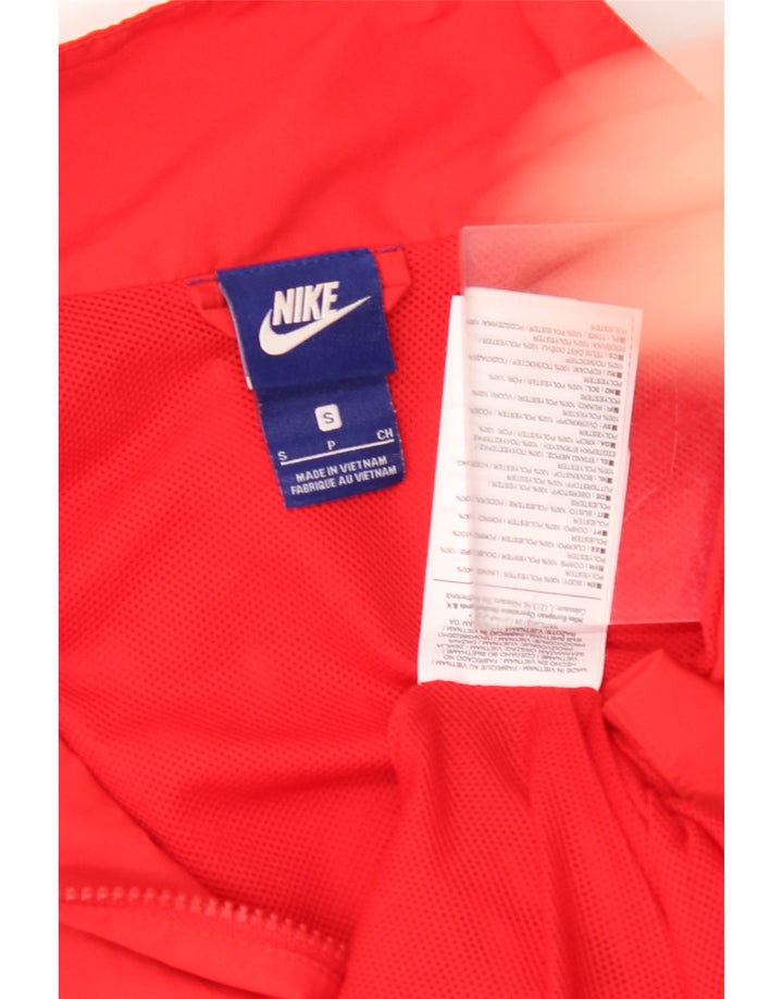 Giacca da tuta da uomo NIKE piccola rossa in poliestere