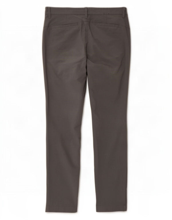 Pantaloni chino slim da uomo Adidas W32 L29 poliestere grigio