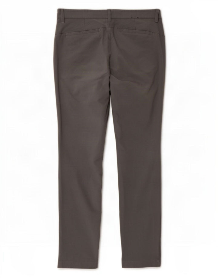 Pantaloni chino slim da uomo Adidas W32 L29 poliestere grigio