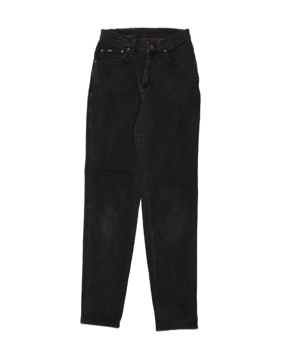 LEE Womens Slim Jeans W26 L33 Black Vintage Lee and Second-Hand Lee from Messina Hembry 