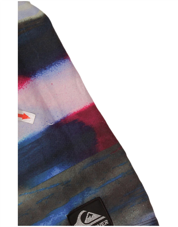 QUIKSILVER Pantaloncini da bagno da uomo Grandi in poliestere color block multicolore