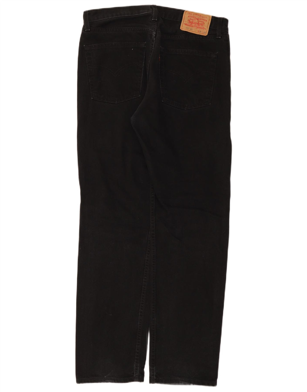 Levi's Uomo 521 Jeans affusolati W34 L32 Cotone Nero