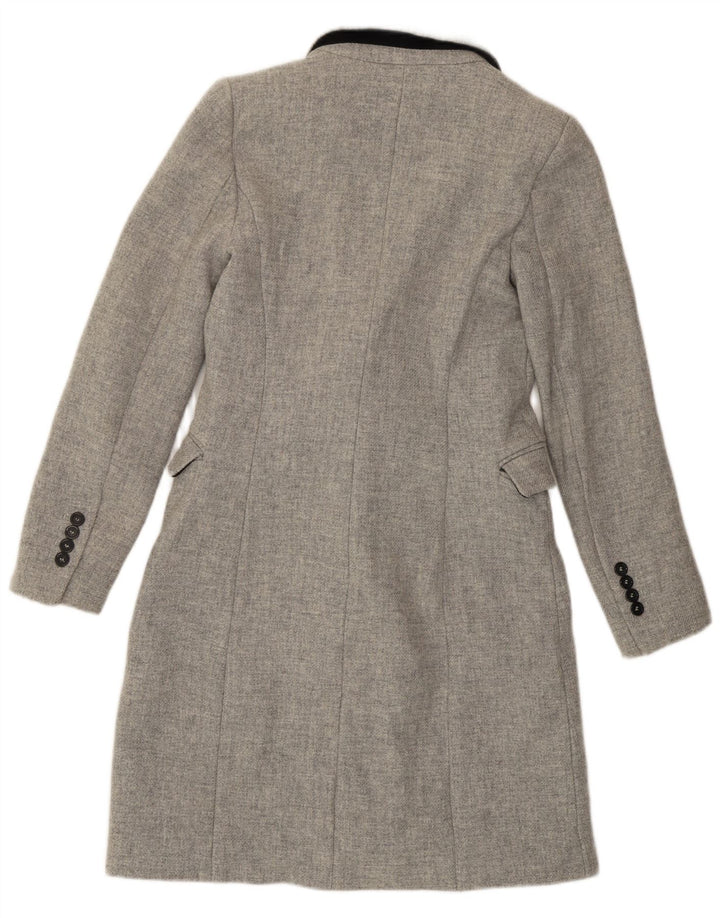 Cappotto doppiopetto da donna Zara UK 6 XS grigio lana