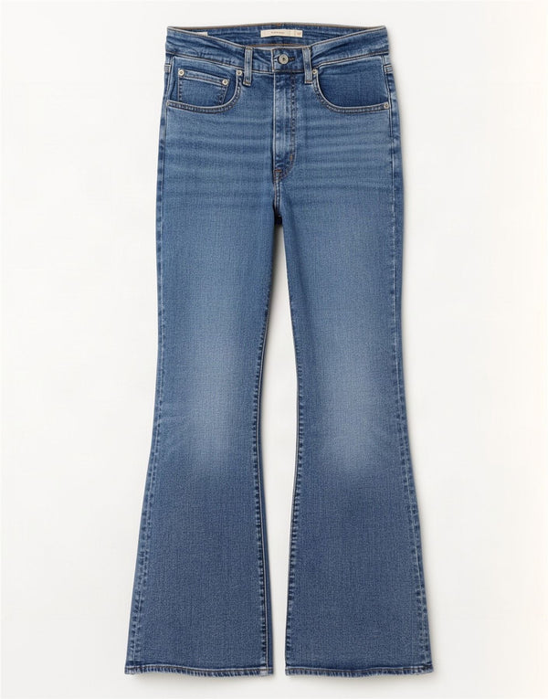 Jeans Levi's da donna 726 svasati W30 L30 cotone blu