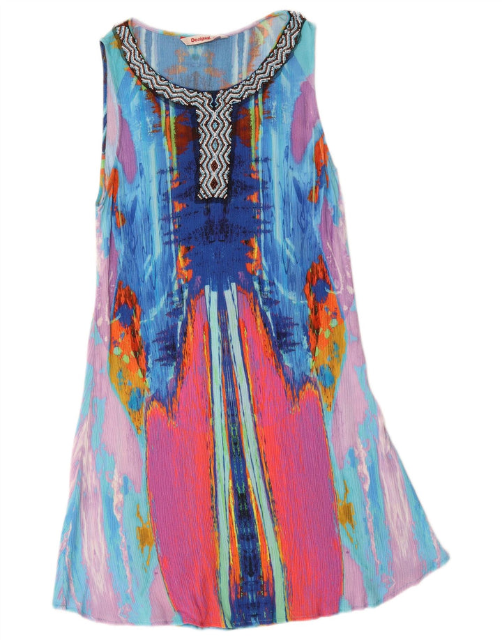 Abito da tenda Desigual da donna con motivo astratto EU 44 XL multicolore