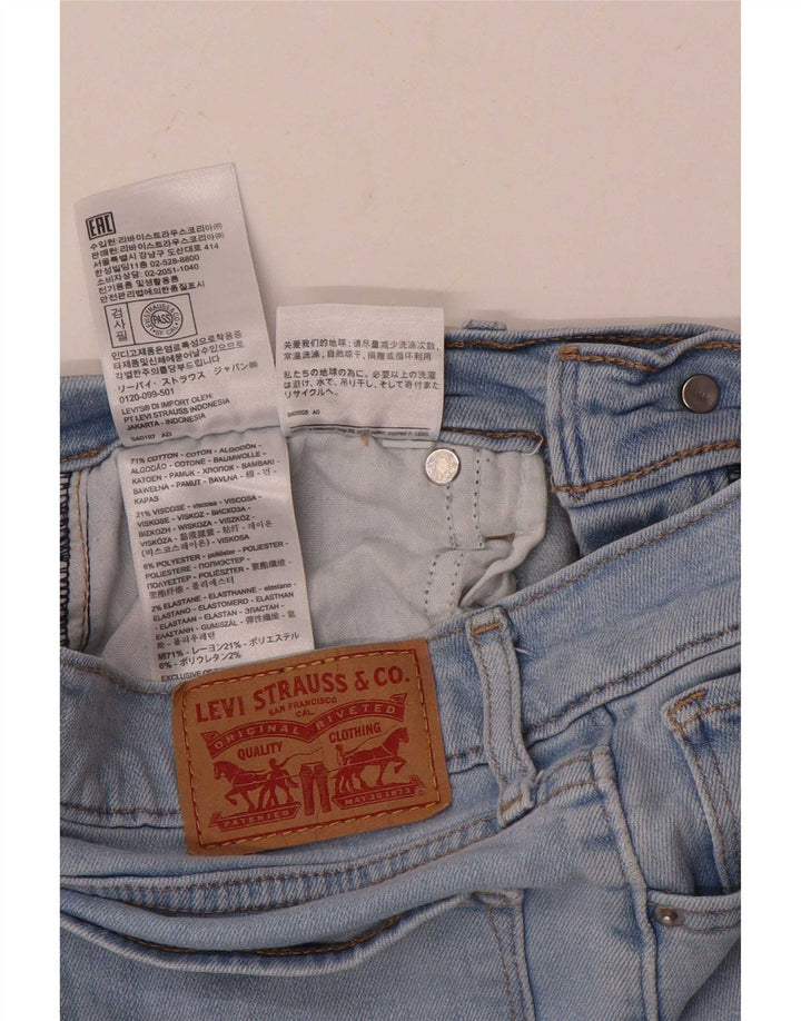 Jeans dritti da donna Levi's W25 L26 cotone blu