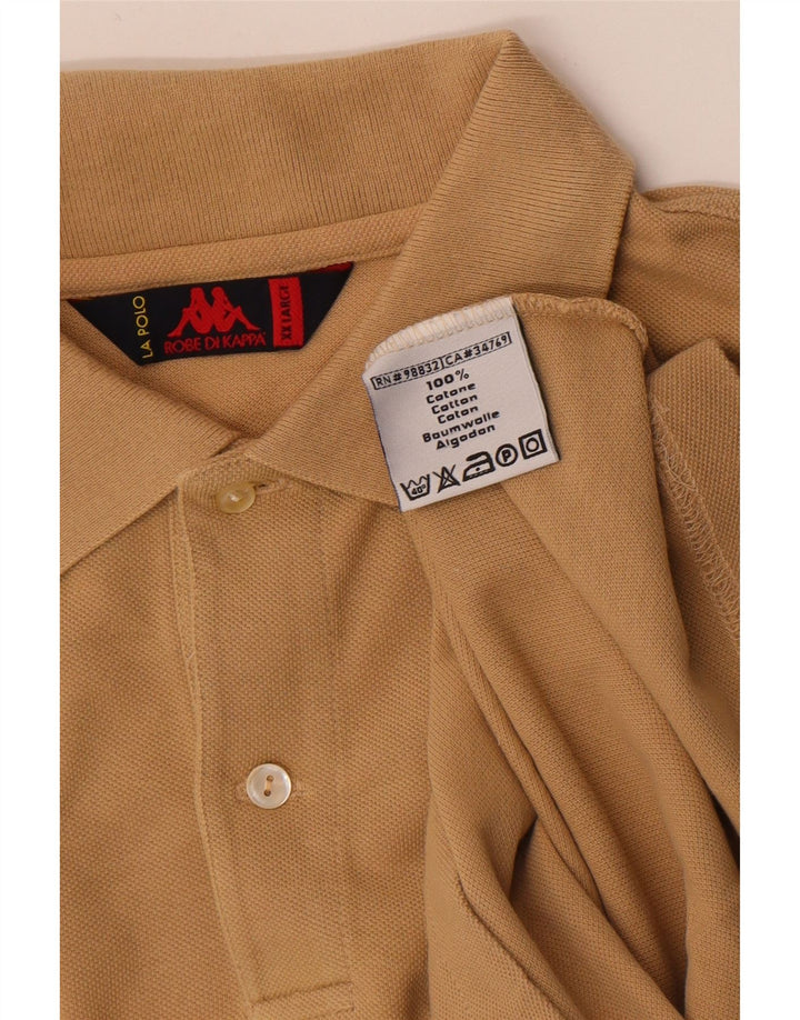 Polo Kappa Uomo 2XL Cotone Beige