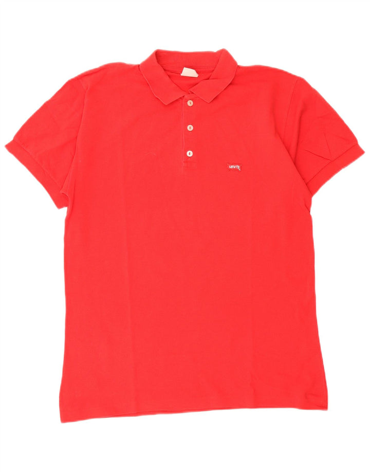 Polo Levi's da uomo di colore rosso medio