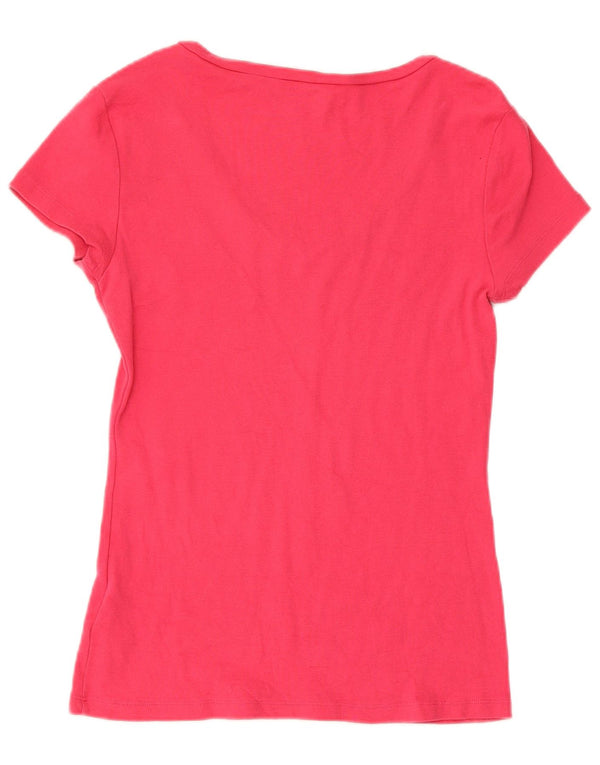 T-shirt slim fit a maniche corte da donna Tommy Hilfiger Top UK 12 rosso medio