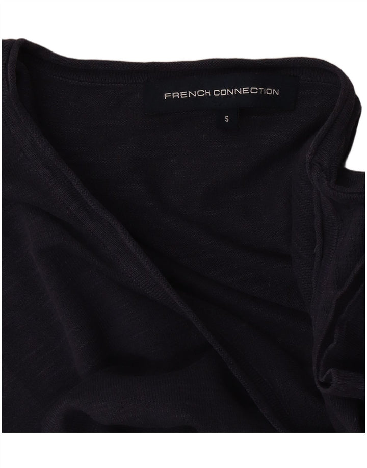 Camicetta oversize da donna French Connection Top UK 10 Small Blu Navy