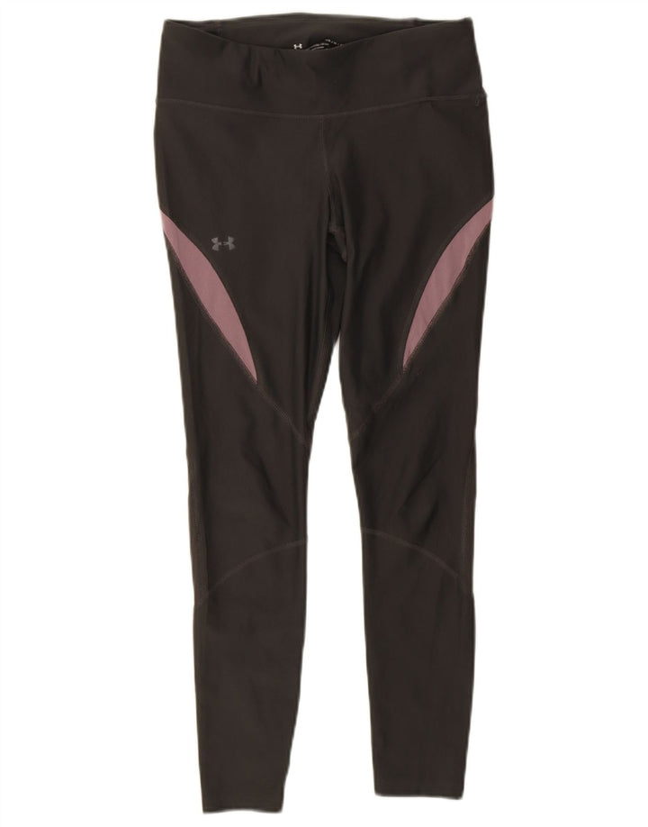 Leggings Crop Dri Fit da donna Under Armour UK 14 Colorblock grigio medio
