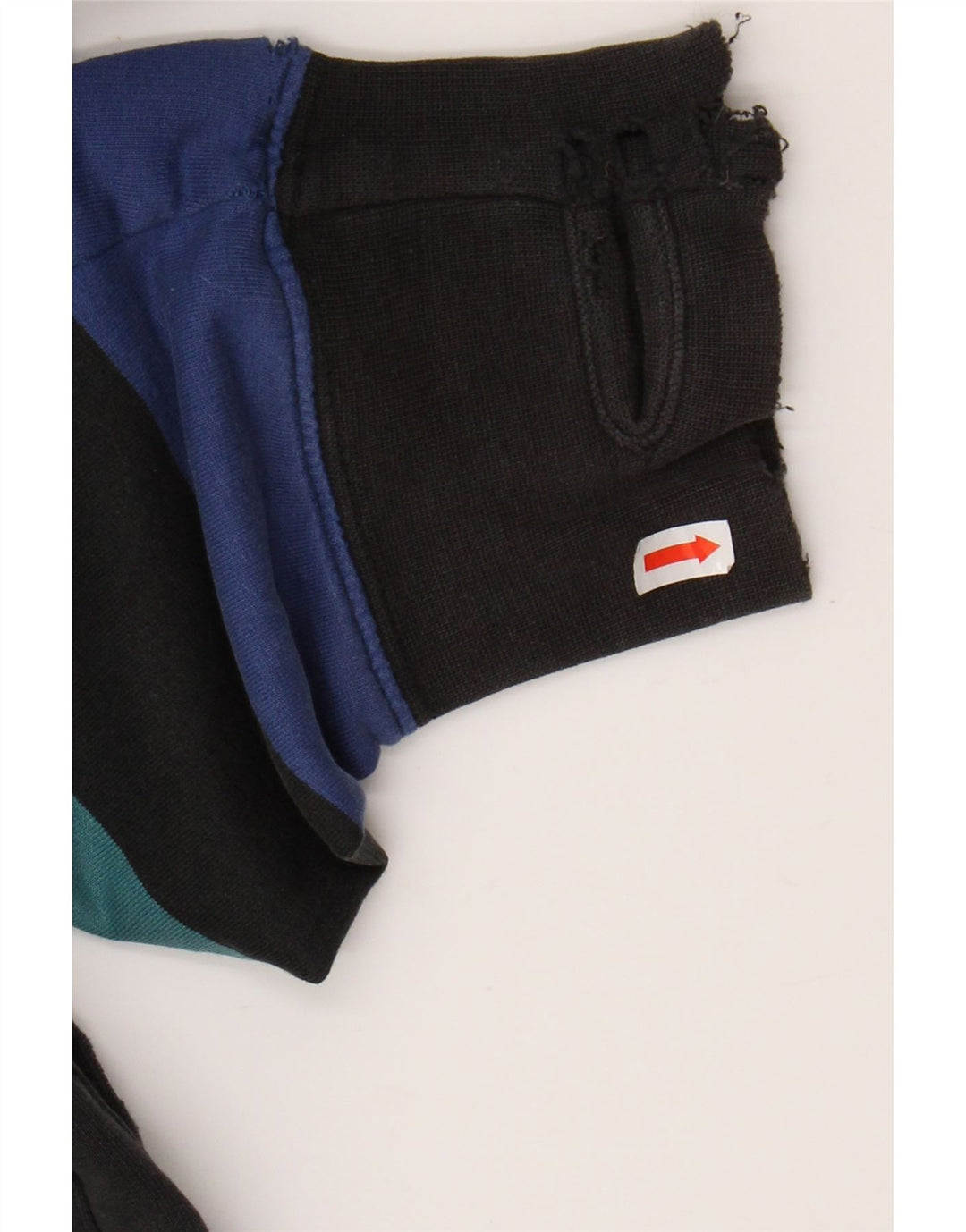 Felpa con cappuccio e zip da uomo VANS a righe medie multicolore