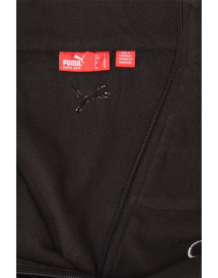 Giacca in pile da donna Puma UK 10 piccola nera