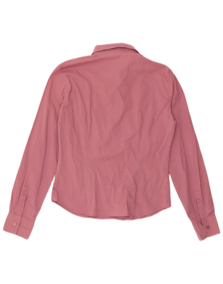 Camicia corta da donna BENETTON UK 12 rosa medio