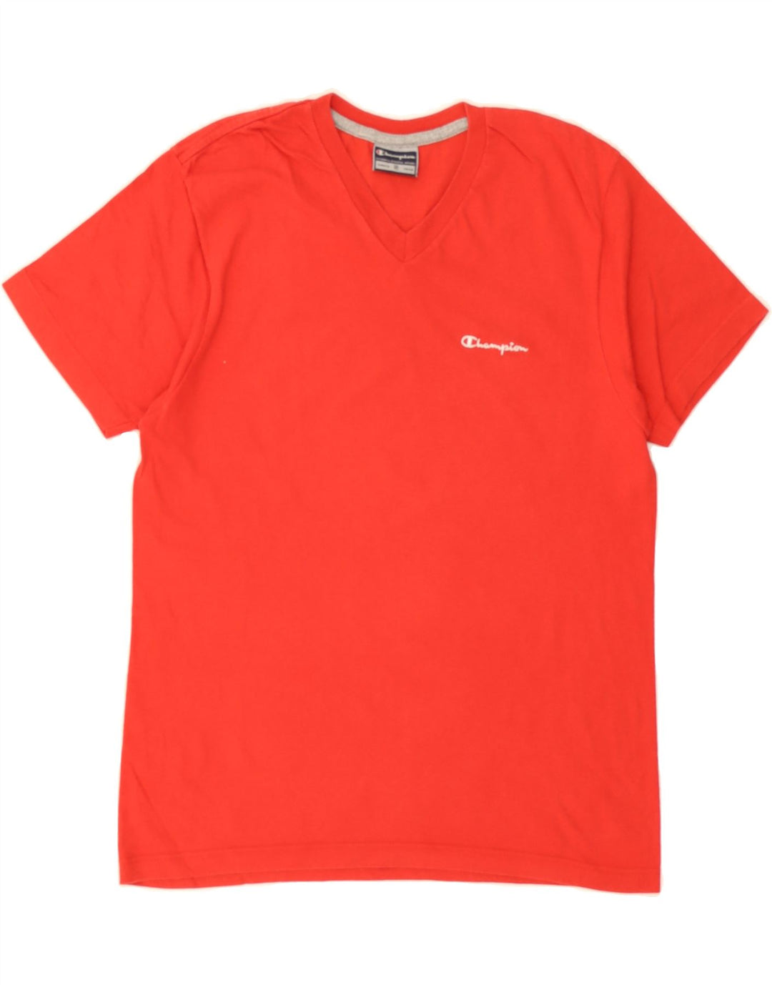 CHAMPION Mens T-Shirt Top Small Red Cotton Vintage Champion and Second-Hand Champion from Messina Hembry 