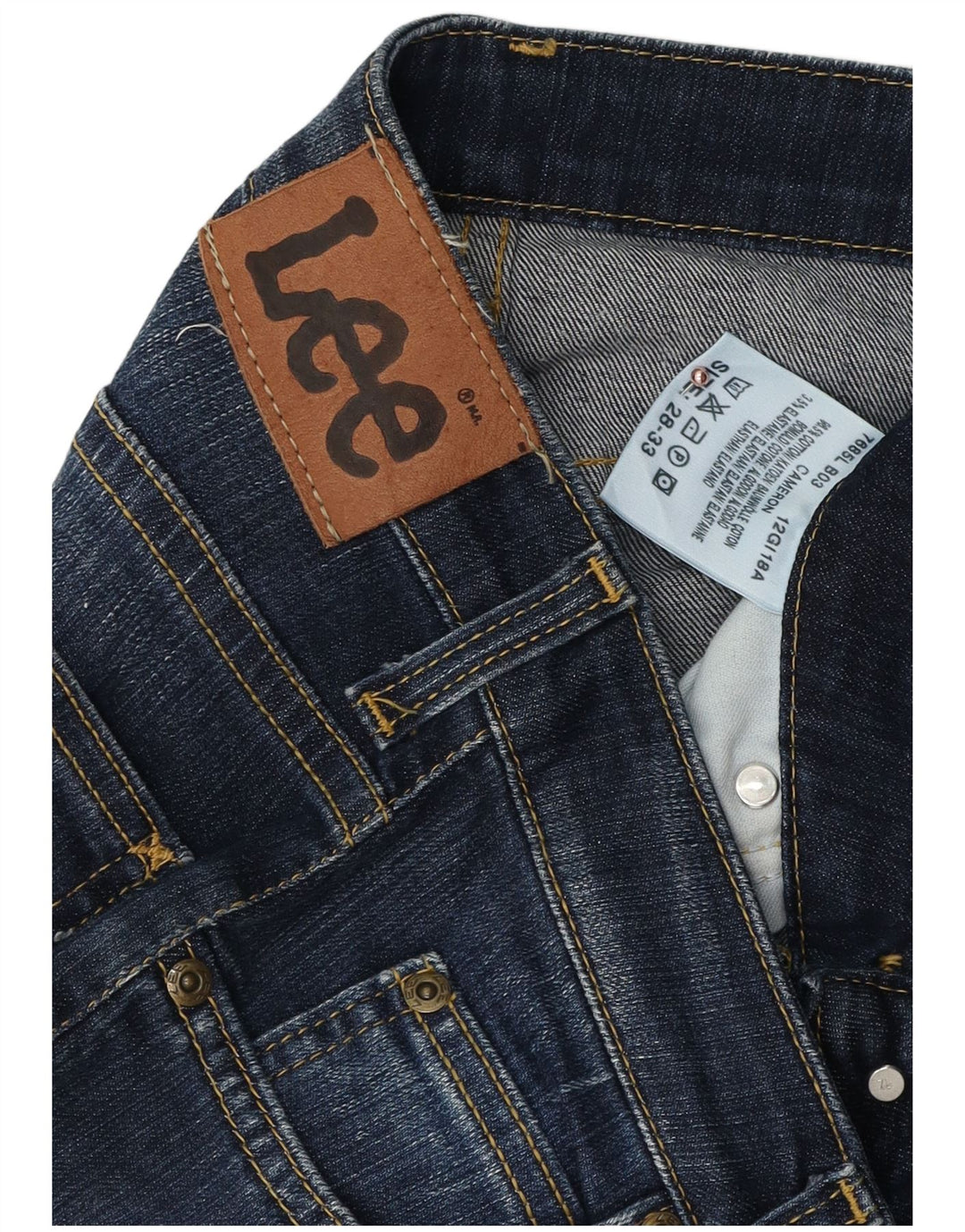 Jeans Lee Cameron Bootcut da donna W28 L33 cotone blu navy