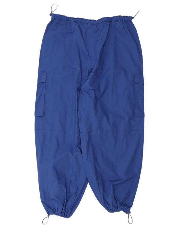 Pantaloni cargo da jogging da donna Jack Wills vestibilità ampia UK 14 Large W34 L29 Blu