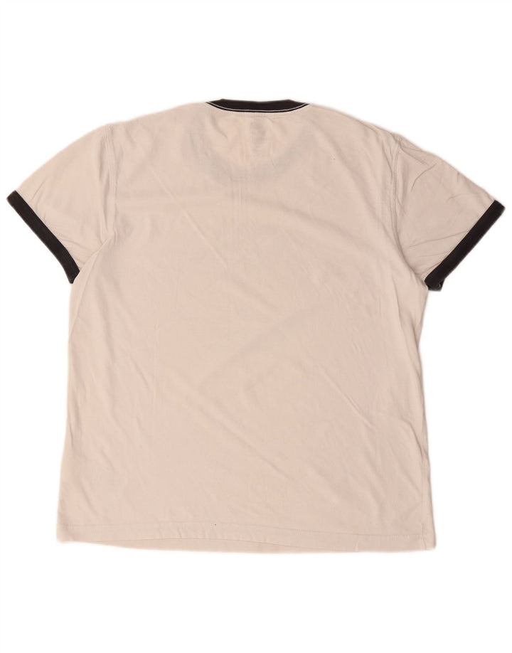 T-shirt grafica da uomo con vestibilità regolare Timberland, piccola, in cotone bianco