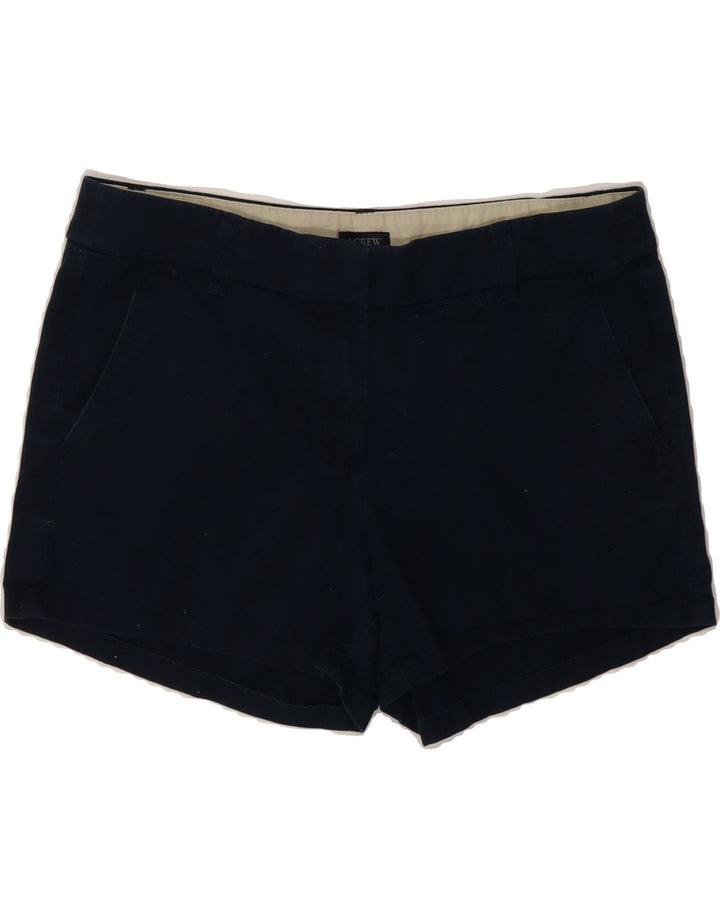 J. CREW Womens Chino Shorts US 6 Medium W32 Navy Blue Cotton Vintage J. Crew and Second-Hand J. Crew from Messina Hembry 