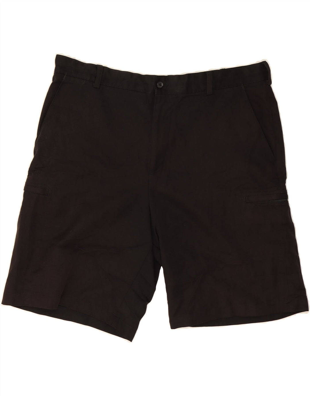 IZOD Mens Golf Classic Fit Cargo Shorts W38 XL  Black Polyester Vintage Izod and Second-Hand Izod from Messina Hembry 