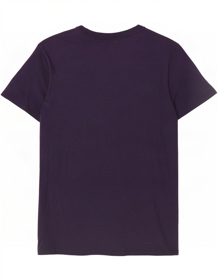 T-shirt grafica da uomo Champion Top Small Blu Navy
