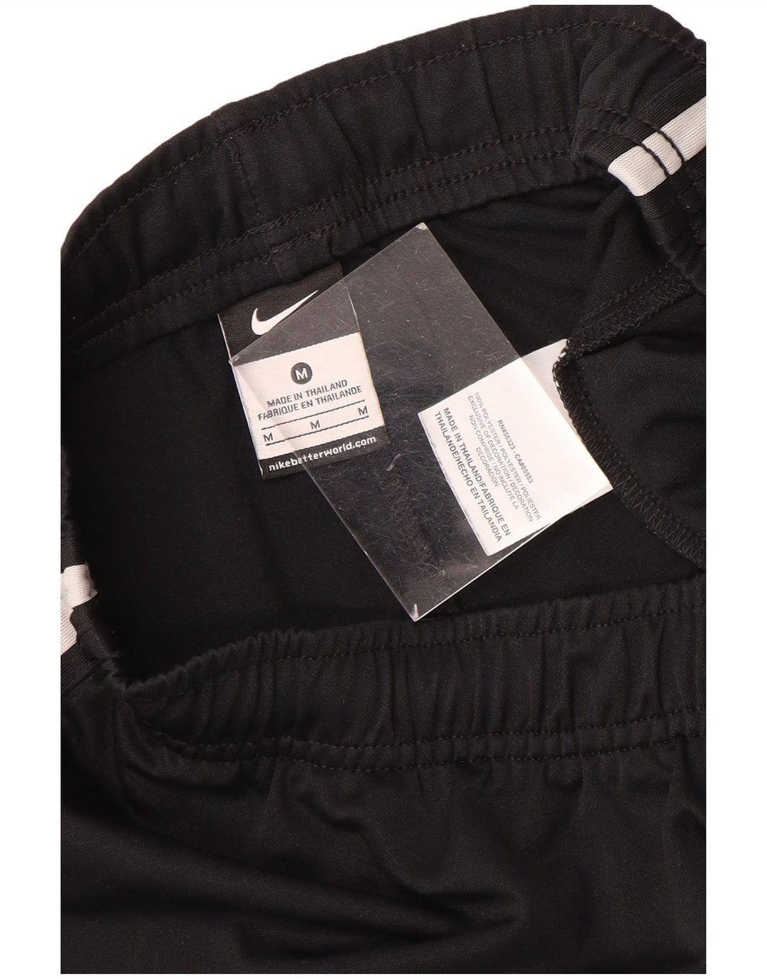 Pantaloncini sportivi Nike da uomo medio nero in poliestere