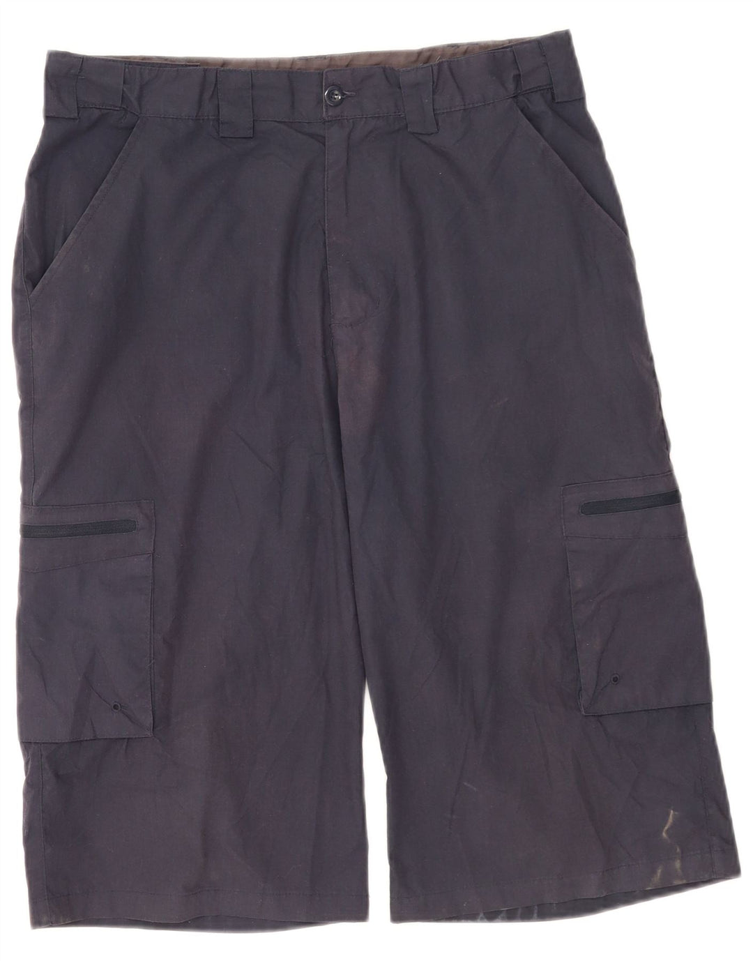 Bermuda cargo da uomo Mountain Warehouse W32 poliestere medio blu navy