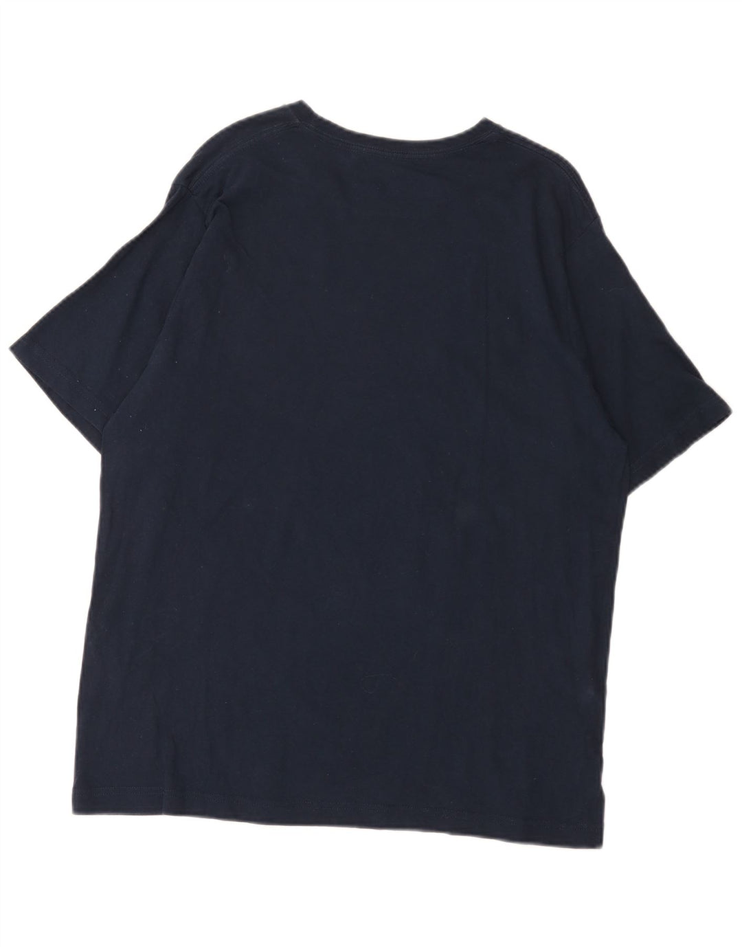 T-shirt da uomo Dkny Top grande in cotone blu navy