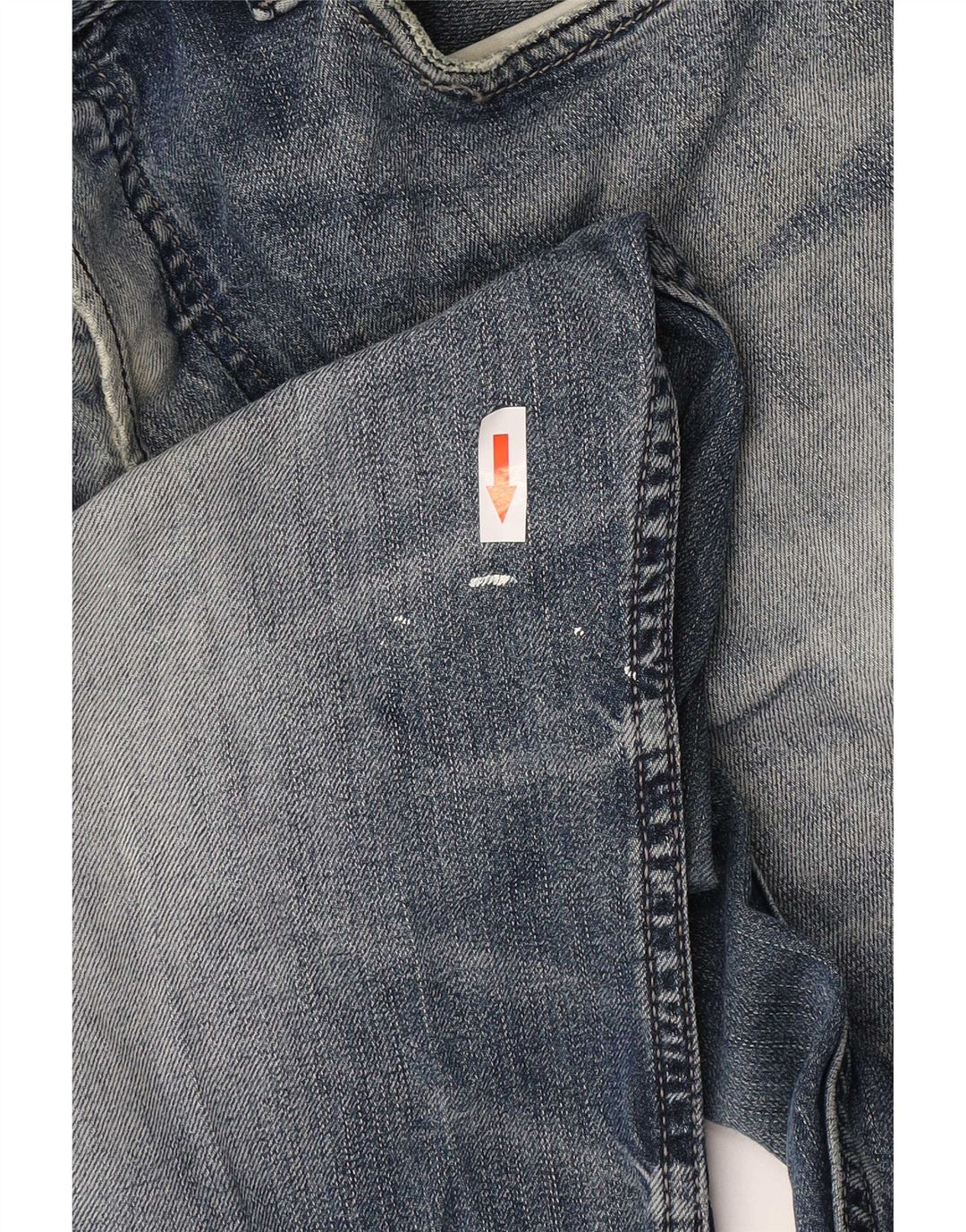 Jeans dritti da uomo Diesel Larkee W32 L30 cotone blu