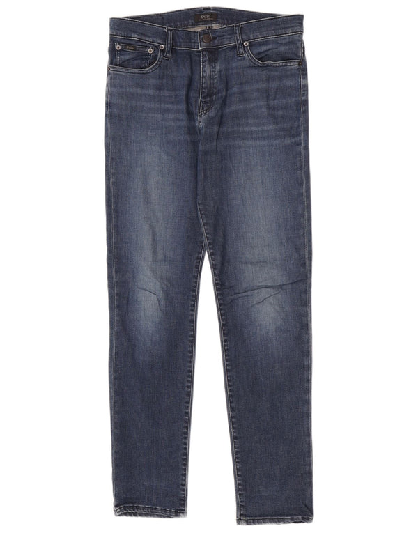 Polo Ralph Lauren Jeans skinny Eldridge da ragazzo 15-16 anni W30 L30 Blu