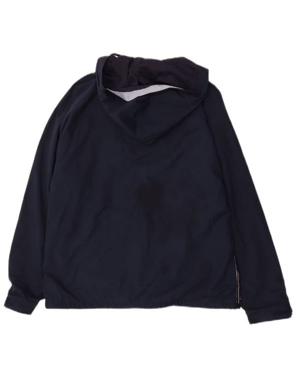 Giacca Reebok da donna con cappuccio della tuta sportiva UK 14 Medium Blu Navy