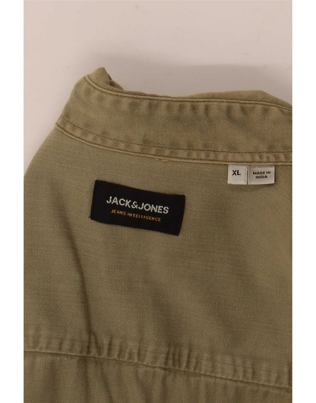 Camicia di jeans da uomo Jack & Jones XL Cachi