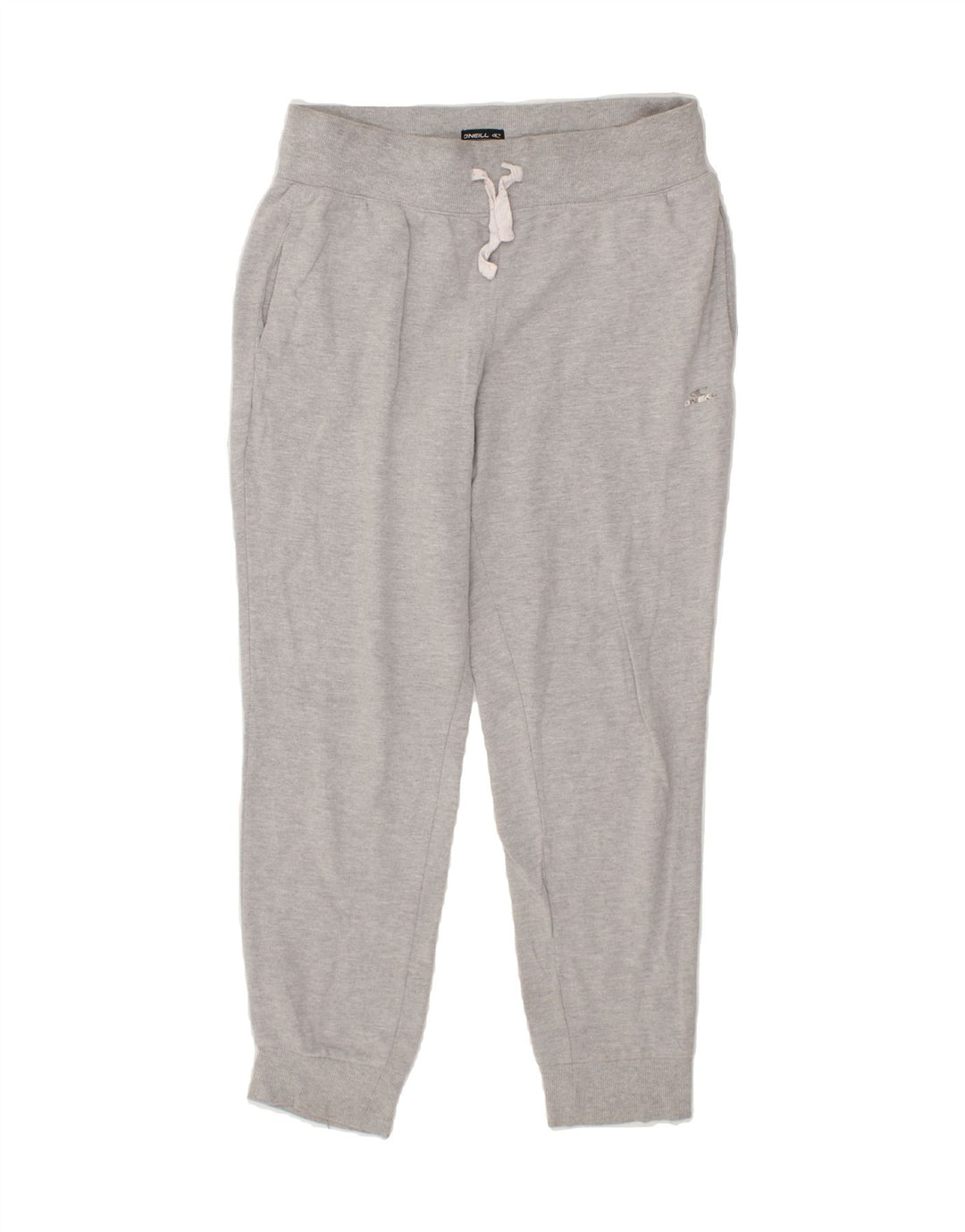 O'NEILL Womens Tracksuit Trousers Joggers UK 14 Medium Grey Cotton Vintage O'Neill and Second-Hand O'Neill from Messina Hembry 