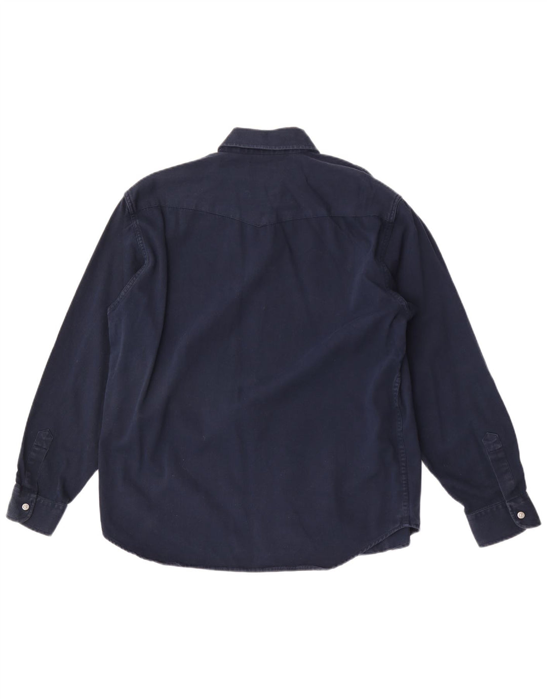 Camicia da uomo Carrera grande in cotone blu navy