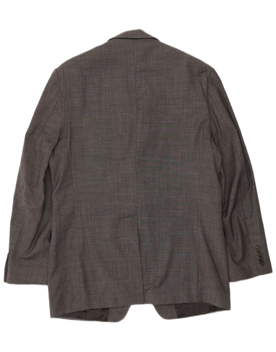 Giacca blazer da uomo a 2 bottoni Chaps UK 42 XL lana grigia