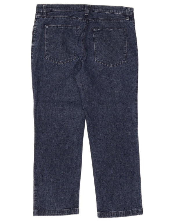 Jeans Capri da donna Calvin Klein W30 L21 cotone blu navy