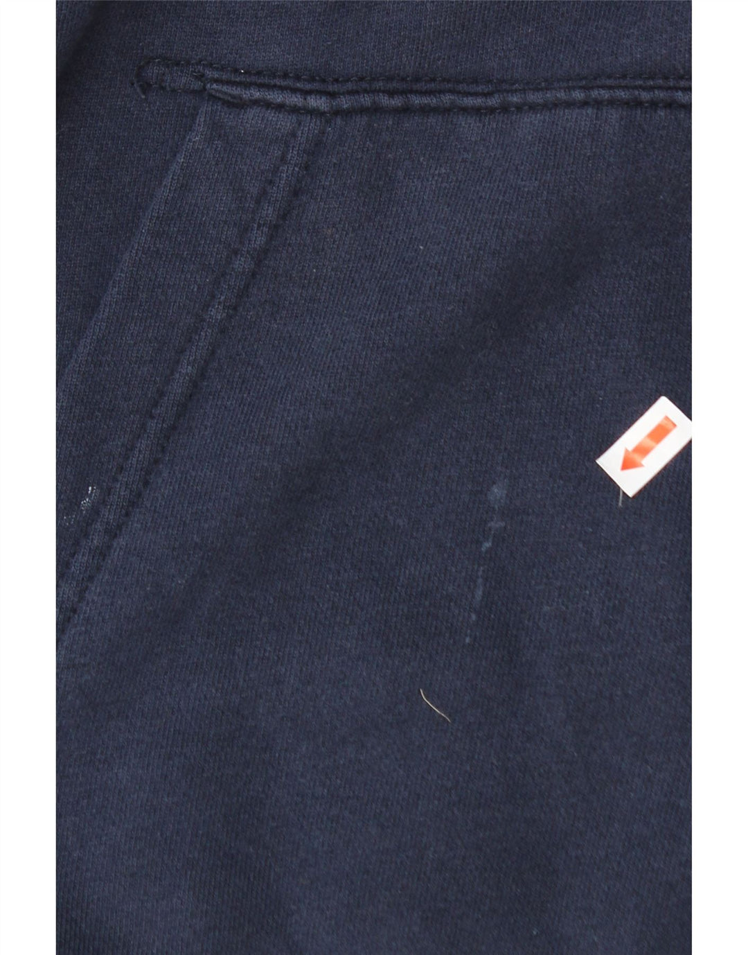 TOMMY HILFIGER Mens Regular Fit Graphic Hoodie Jumper Medium Navy Blue Vintage Tommy Hilfiger and Second-Hand Tommy Hilfiger from Messina Hembry 