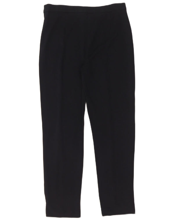 Pantaloni casual slim da donna Marks & Spencer UK 10 Small W29 L28 Blu navy