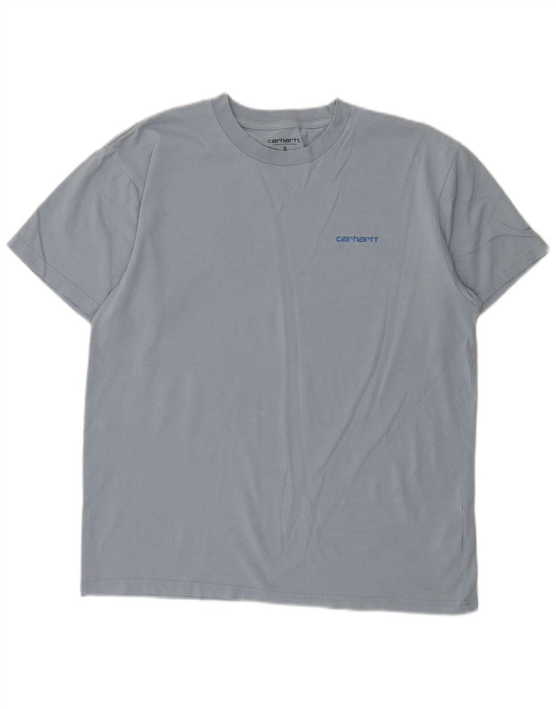 T-shirt da uomo Carhartt Top piccola in cotone blu