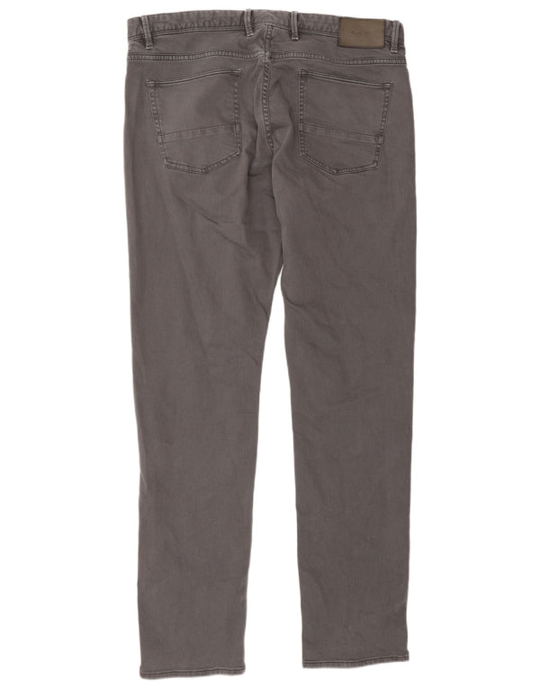 Jeans slim da uomo Massimo Dutti EU 46 XL W36 L32 Cotone grigio