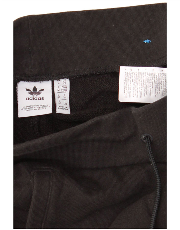 Pantaloni da tuta da donna ADIDAS Joggers UK 6 XS cotone nero