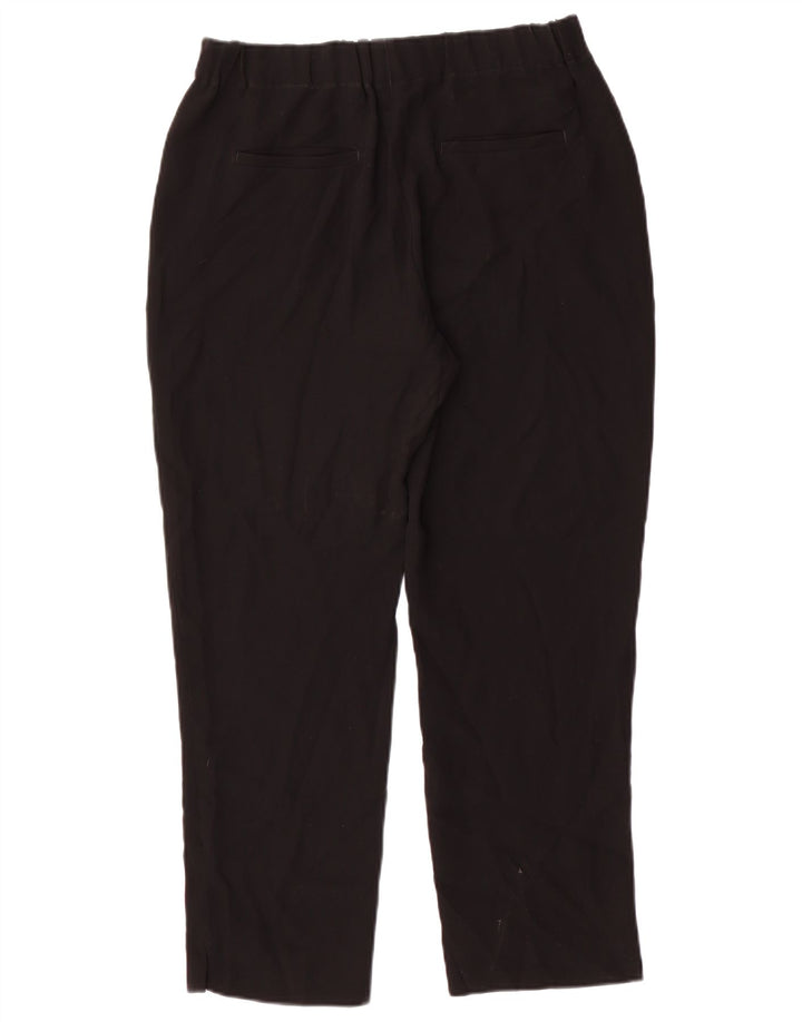 Pantaloni chino affusolati da donna J. CREW US 8 Medium W32 L26 Poliestere nero