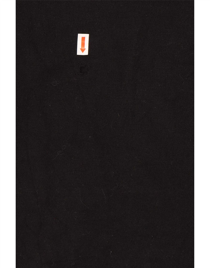 Maglione maglione girocollo da uomo Zara grande nero