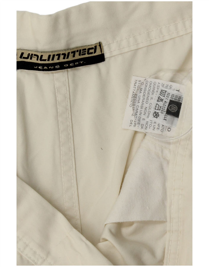 Pantaloncini cargo da uomo illimitati 2XL W36 cotone bianco