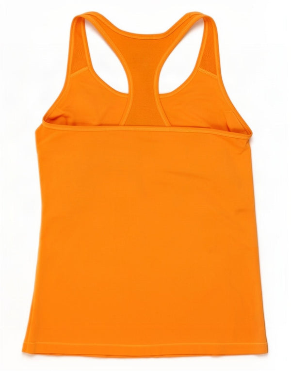 Canotta grafica Nike Dri Fit da donna UK 14 grande gialla