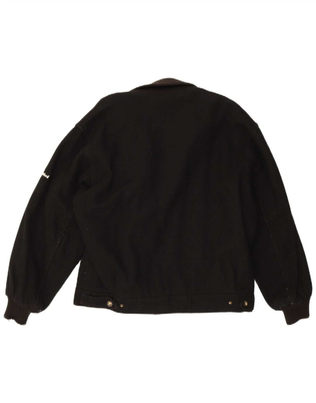 Giubbotto bomber da uomo Ivy Oxford UK 42 XL lana nera